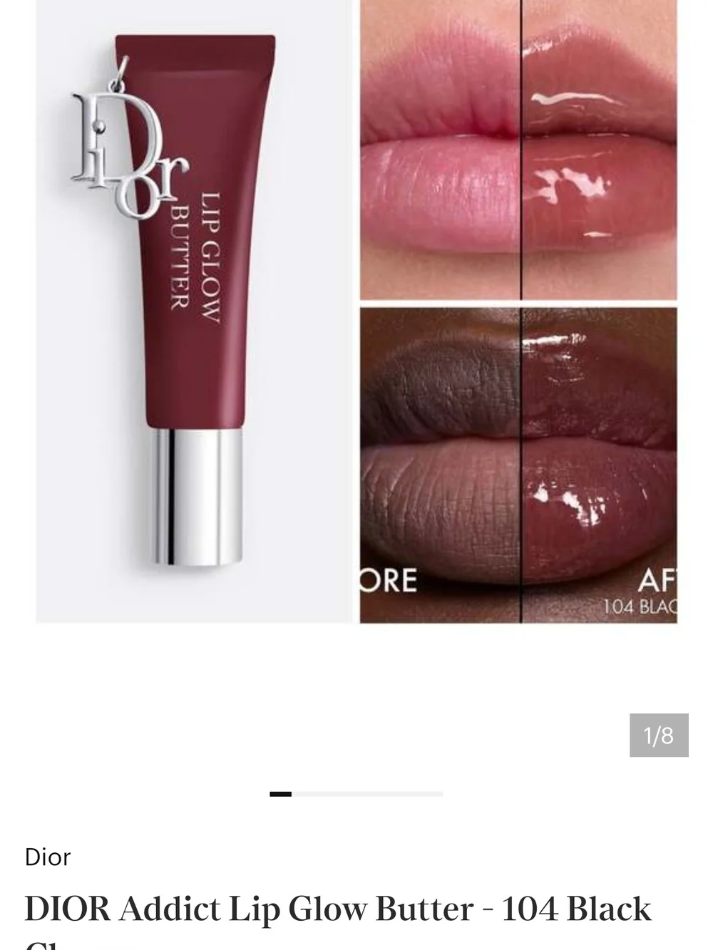 Dior Addict Lip Glow Butter -104 Black Cherry. NIB! ✨ FREE GIFT WITH ANY ORDER✨
